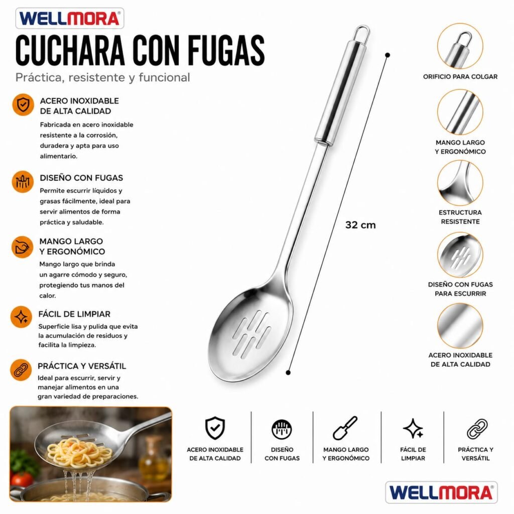 Cuchara Con Fugas