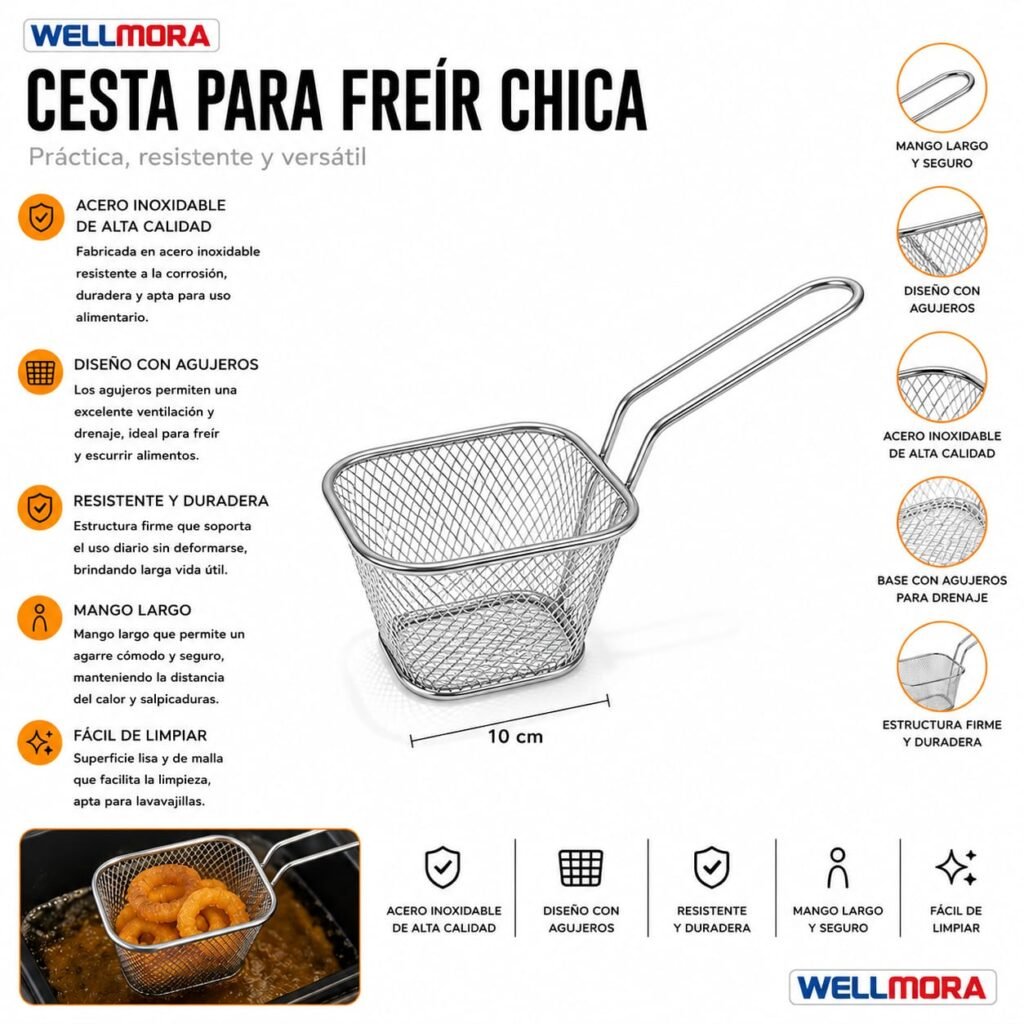 Cesta Para Freír Chica