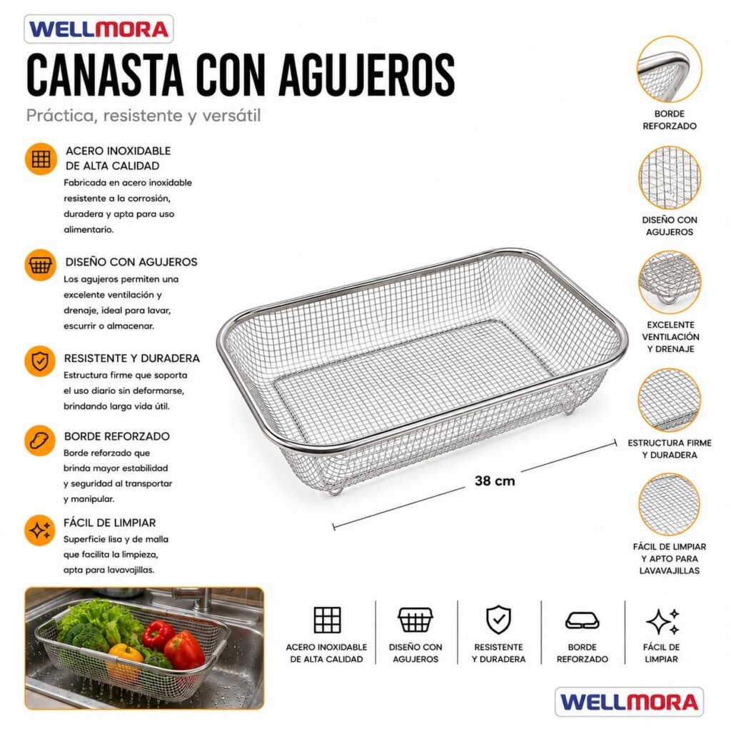 Canasta con Agujeros