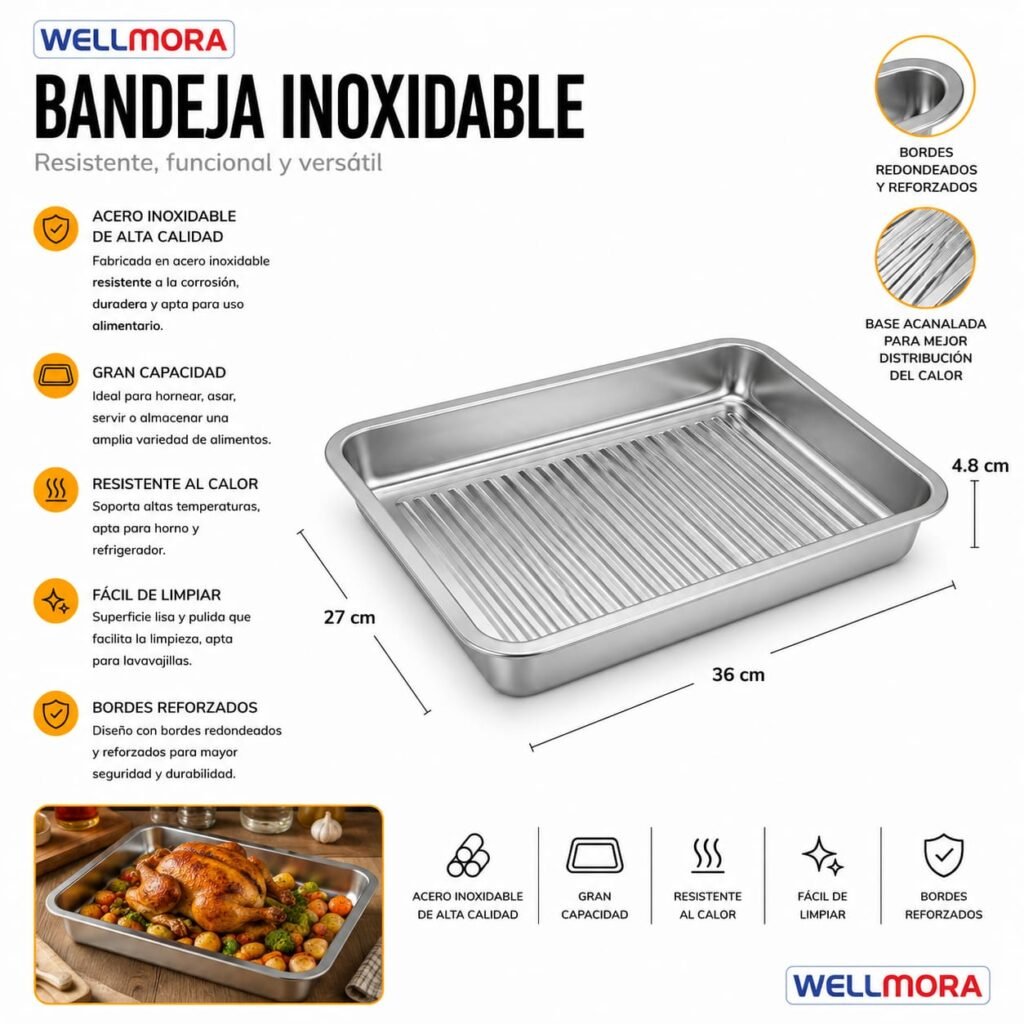 Bandeja Inox