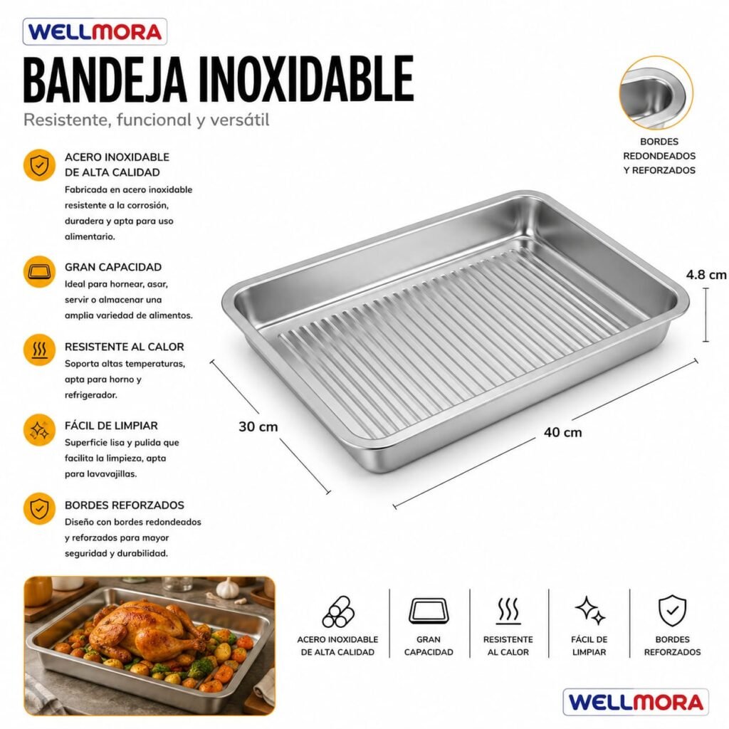 Bandeja Inox