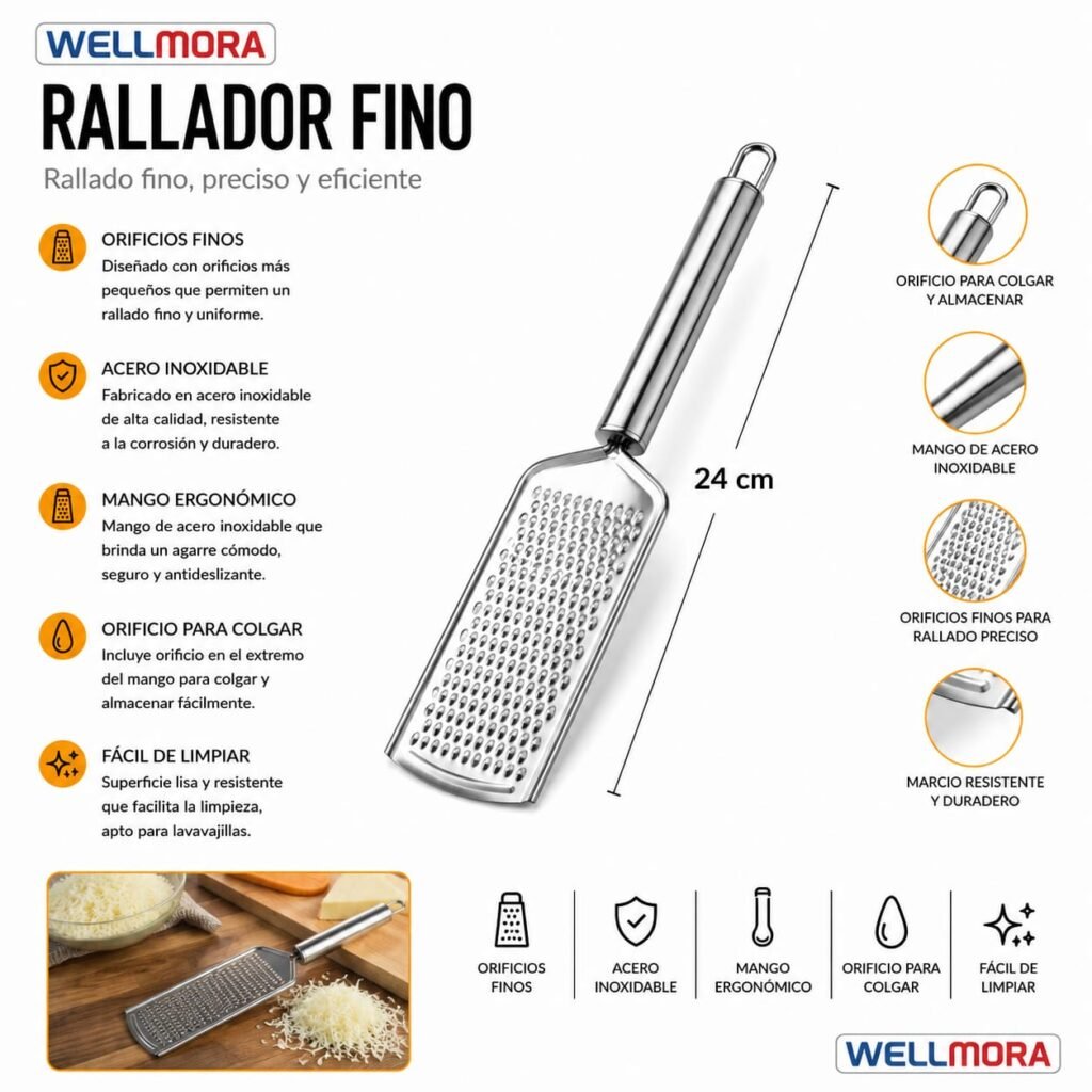 Rallador Fino
