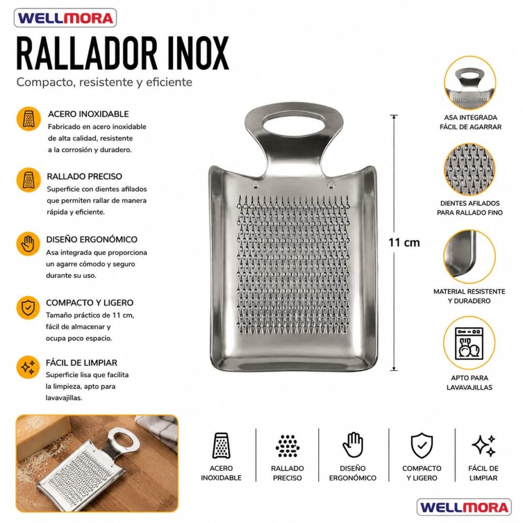 Rallador Inox