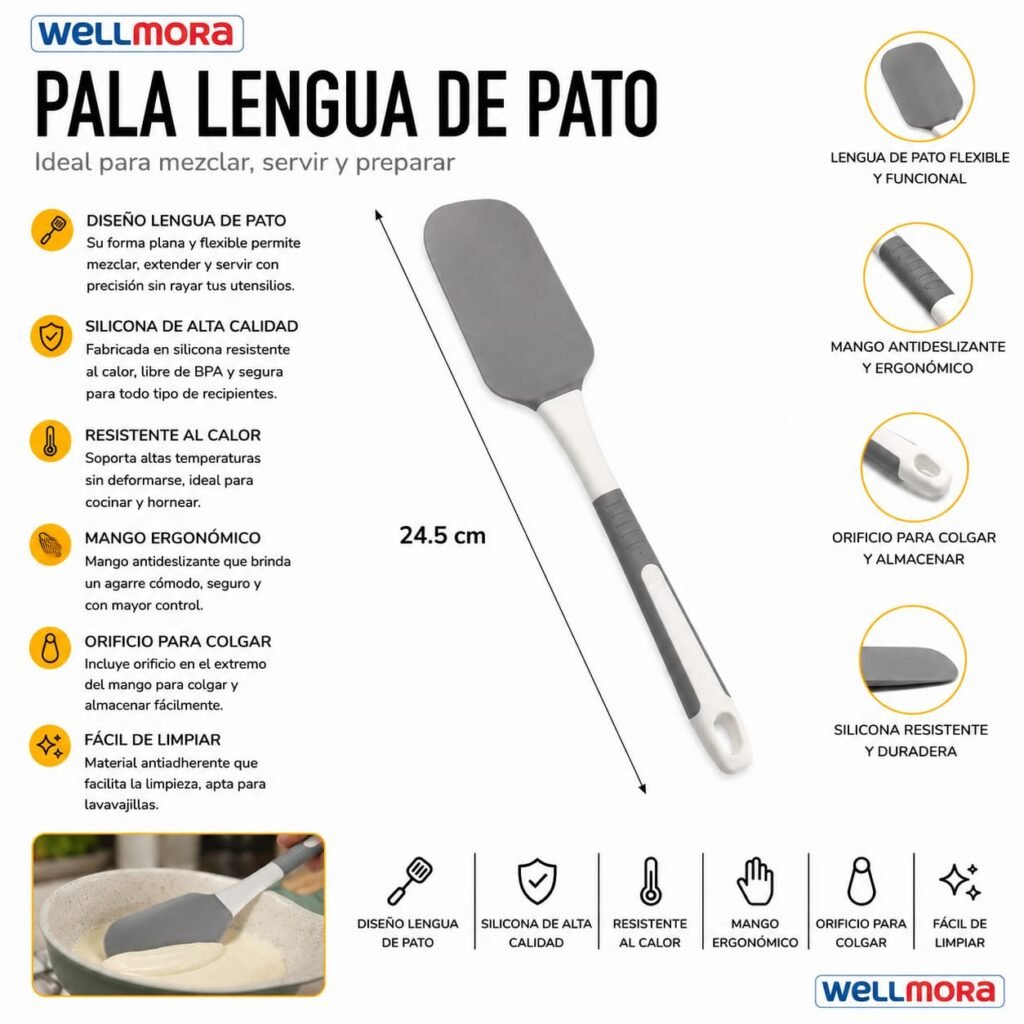 Pala Lengua de Pato (Silicona)