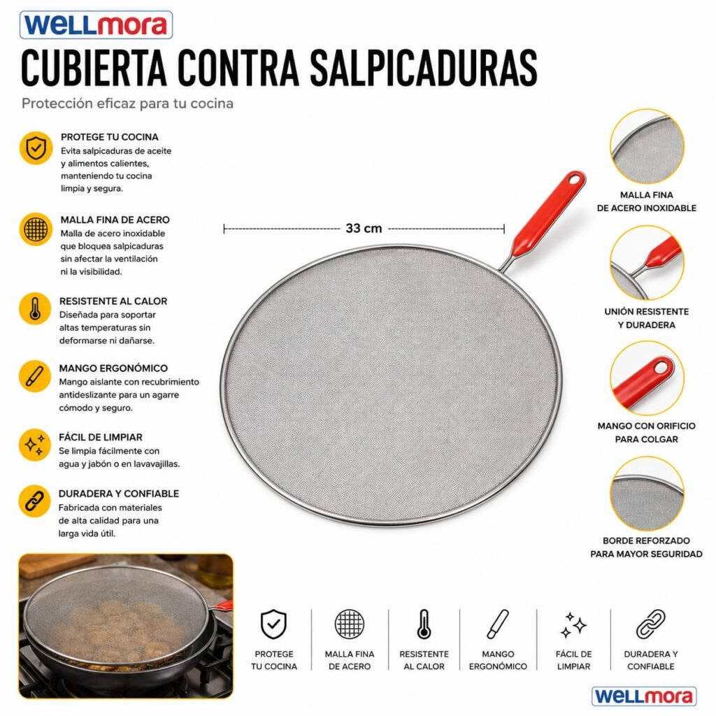 Cubierta contra Salpicaduras (33cm)