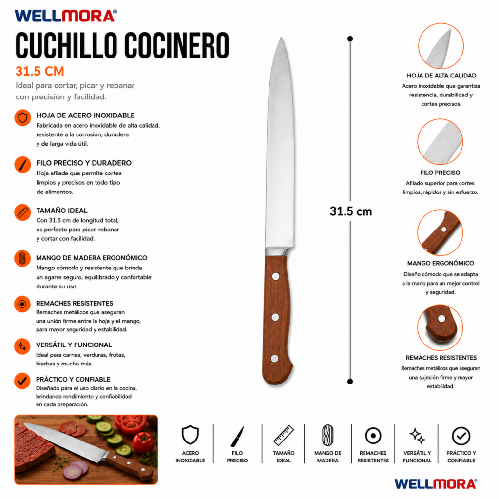 Cuchillo Cocinero