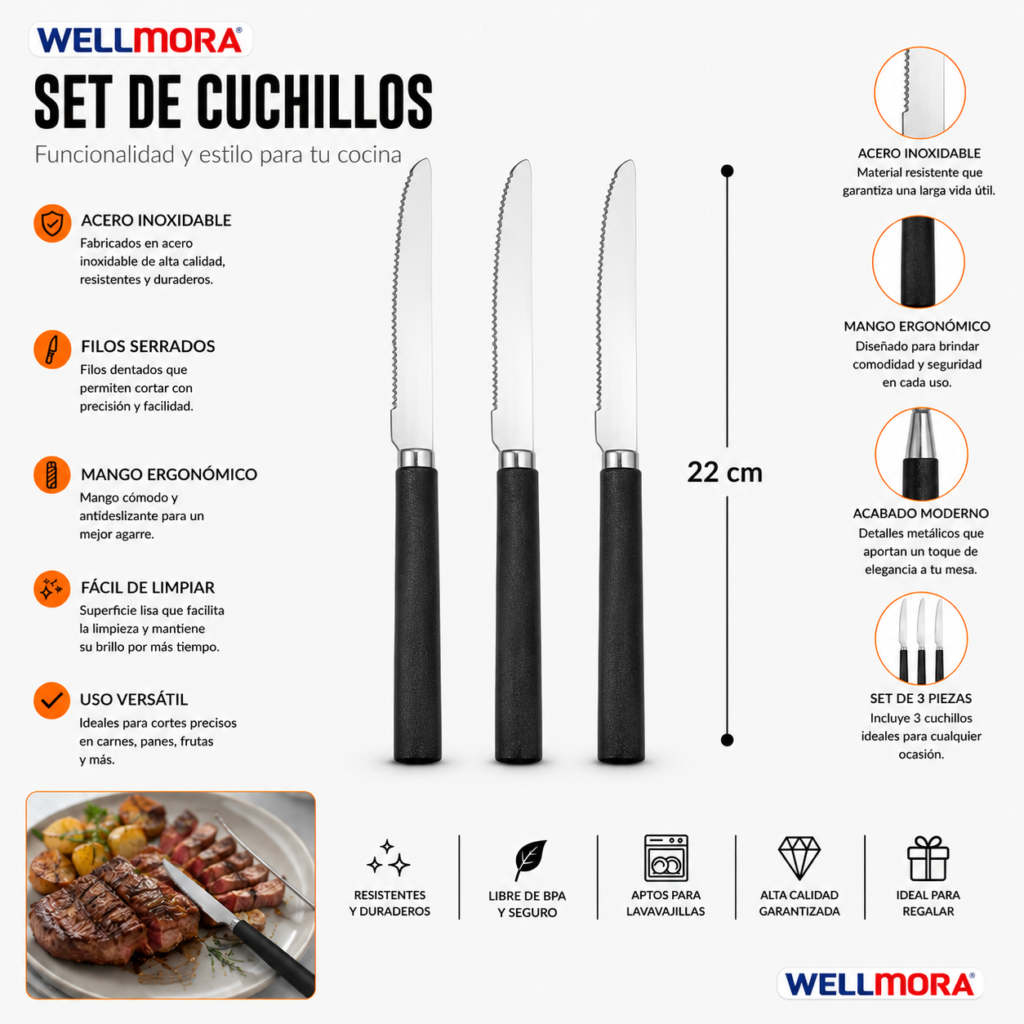 Set de Cuchillos